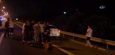 TEM otoyolunda zincirleme kaza: 5 yaralı