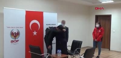 Teslim olan ter&ouml;rist ailesiyle buluşturuldu