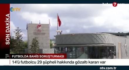 "Futbolda bahis" soruşturması kapsamında g&ouml;zaltına alınan zanlıların işlemleri s&uuml;r&uuml;yor