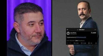 Galatasaray sosyal medyadan su&ccedil;layıcı şekilde paylaşan oyuncu Sarp Akkaya i&ccedil;in su&ccedil; duyurusunda bulunacak