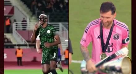 Galatasaray'ın yıldızı Osimhen 2025'te Messi'yi de ge&ccedil;ti