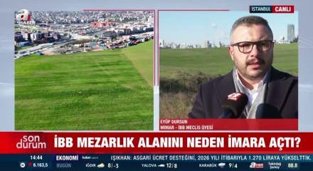 İBB mezarlık alanını imara a&ccedil;tı! Skandalı İBB meclis &uuml;yesi ortaya &ccedil;ıkardı