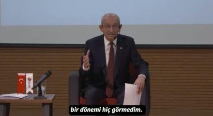 Kılı&ccedil;daroğlu sessizliğini &uuml;niversitede bozdu: &ldquo;Ahlak erozyonu b&uuml;y&uuml;k felaket getirir&rdquo;