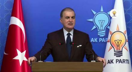 AK Parti s&ouml;zc&uuml;s&uuml; &Ouml;mer &Ccedil;elik yeni yıl &ouml;ncesinde Gazze hakkında konuştu