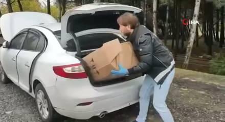 Oto kurtarıcı ile uyuşturucu sevkıyatı: 28 bin hap ele ge&ccedil;irildi, 3 kişi tutuklandı