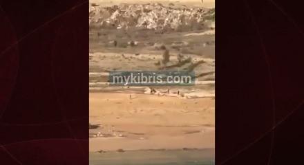 Rum &ccedil;ift&ccedil;inin sınır ihlali kabul edilemez! Kıbrıs'taki &ccedil;irkin provokasyon tepki &ccedil;ekti