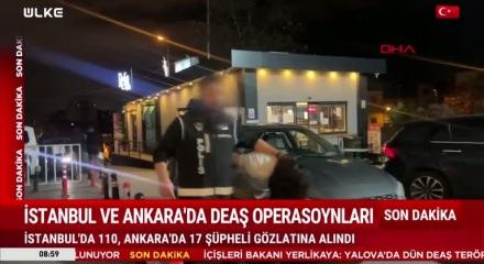 Ter&ouml;r &ouml;rg&uuml;t&uuml; DEAŞ'a y&ouml;nelik soruşturmada 17 g&ouml;zaltı kararı