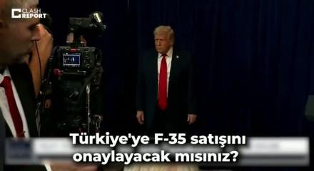 Trump: F-35 satışı konusunu ciddi bir şekilde d&uuml;ş&uuml;n&uuml;yoruz