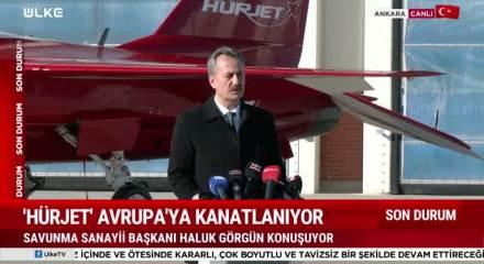 T&uuml;rkiye'ye 2025 yılını H&Uuml;RJET'ten gelen dev siparişle sonaldırdı