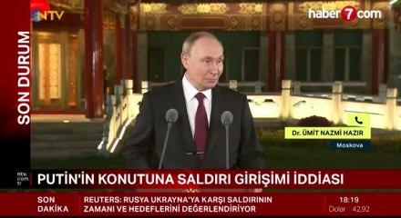 Ukrayna'dan Putin'in konutuna saldırı girişimi