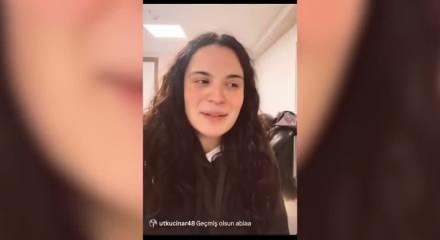 &Uuml;nl&uuml; oyuncu Aslı Bekiroğlu'nun kafasına kapı d&uuml;şt&uuml;