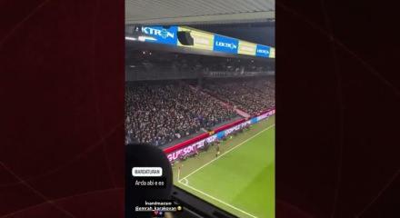 Teknik Direkt&ouml;r Arda Turan'a Londra'da sevgi seli