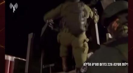 İsrail ordusundan Suriye'de gece yarısı alçak baskınlar! İşte o anlara ilişkin görüntüler