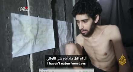 Kassam'ın elindeki İsrailli esir, kaldığı tünelde mezarını kazmaya başladı