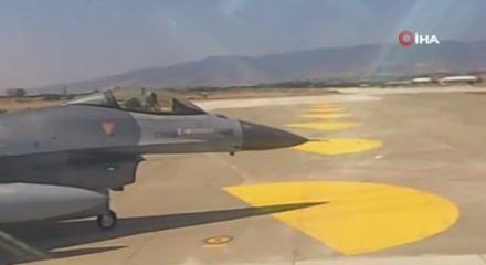 Muharip uçaklardan Karadeniz uluslararası hava sahasında eğitim uçuşu