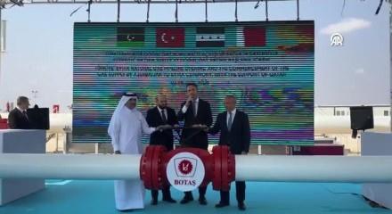  Türkiye Azerbaycan gazını Suriye’ye ihracatını başlattı