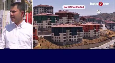 Bakan Murat Kurum: 300 bininci konutu Eylül'de teslim edeceğiz