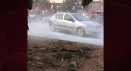 Bitlis'te freni boşalan tır ortalığı savaş alanına çevirdi