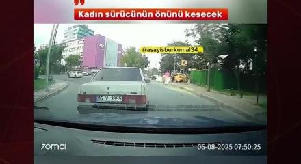 Trafik magandası yol kesip küfür etti: ‘Size ehliyet ve araba veren devletin…’