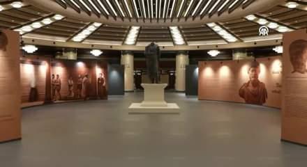 Cumhurbaşkanı Erdoğan "Arkeolojinin Altın Çağı” müzesini gezdi 