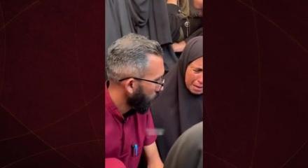 Yaralılarla ilgilendiği hastaned annesinin cansız bedeni ile karşılaştı