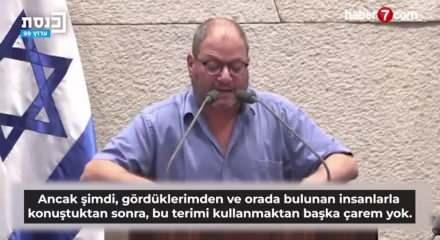 Gazze'de yaşanan soykırımı anlatıyordu! İsrailli vekil kürsüden apar topar indirildi!
