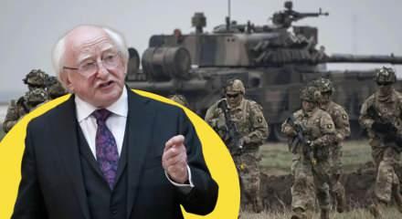 İrlanda Cumhurbaşkanı Higgins'ten Gazze için askeri müdahale çağrısı: Artık seyretmeyelim!