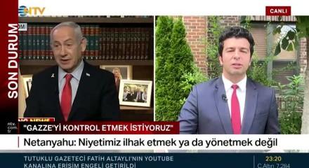 Katil Netanyahu'dan alçak açıklama: "Gazze'deki tüm nüfusu yok edebilirdik"