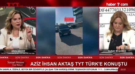 Özgür Özel'in makam aracı, itirafçı Aziz İhsan Aktaş'tan