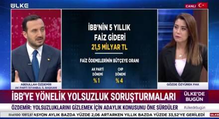 Abdullah Özdemir: İstanbul'un kaynaklarını geleceklerine çarçur ettiler