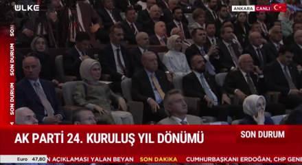 AK Parti'nin yıl dönümünde dikkat çeken anlar