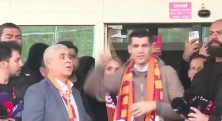 Alvaro Morata Galatasaray'a sitemli bir şekilde veda etti