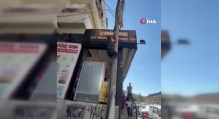 Elektrik akımına kapılıp yere çakılan adam hayatını kaybetti