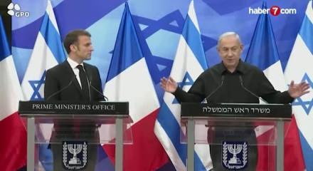 Macron, İsrail'in Gazze'yi işgal kararını "eşi benzeri görülmemiş bir felaketin ilanı" olarak nitelendirdi