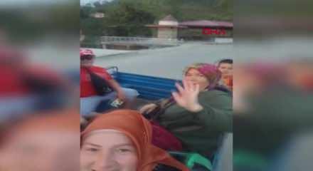 Ordu’da 4 kişinin öldüğü patpat kazası öncesi kahreden görüntüler