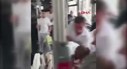 Ankara’da belediye otobüsüne binme kavgası! Yumruklar konuştu