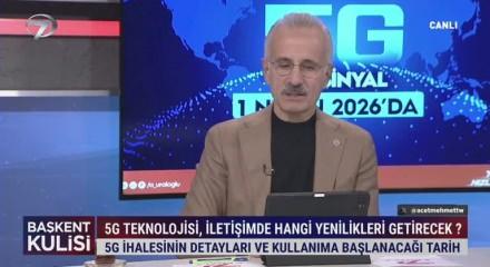 5G teknolojisi ile iletişimdeki yenilikleri Bakan Uraloğlu açıkladı