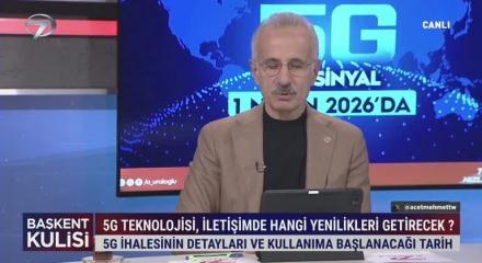 5G teknolojisi ile iletişimdeki yenilikleri Bakan Uraloğlu açıkladı