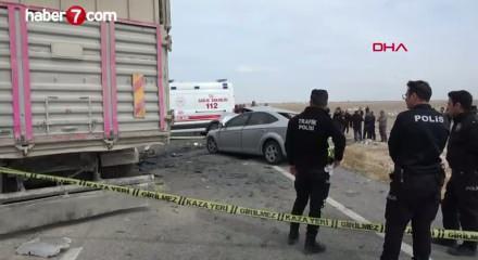 Aksaray'da kamyon ile otomobil çarpıştı: 3 kardeş öldü