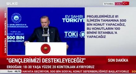 Cumhurbaşkanı Erdoğan Kiralık konut uygulaması hakkında detay verdi