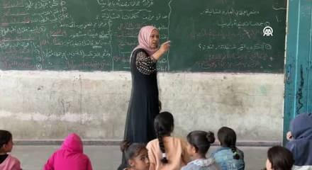 Gazze’de okullar yeniden açıldı: Eğitim 2 yıl sonra başladı