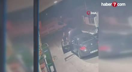Görevlinin yanı başındaki rahat hırsızlar pes dedirtti