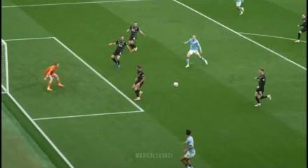 Haaland durdurulamıyor: Üst üste 12. maçında da gol attı!