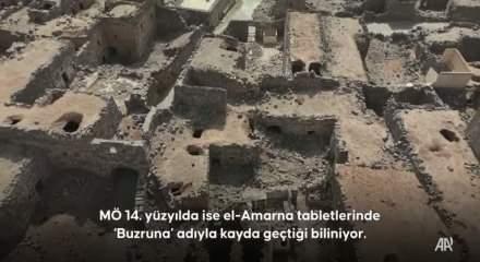 Hz. Muhammed’in (S.A.V) Rahip Bahira ile karşılaştığı şehir: Busra! Son hali görüntülendi