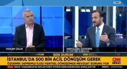 İstanbul'da son anket! Abdullah Özdemir canlı yayında rakam verdi...