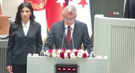 KKTC Cumhurbaşkanı Tufan Erhürman Meclis'te yemin etti