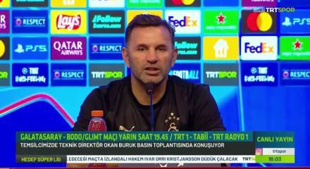 Okan Buruk'tan Bodo Glimt maçı öncesi önemli açıklamalar