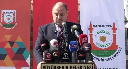Şanlıurfa Büyükşehir Belediye Başkanı Kasım Gülpınar "Urfa değişecek, gelişecek" dedi.
