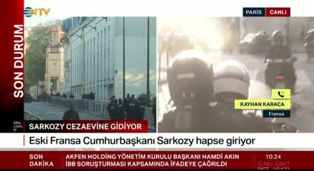 Sarkozy bugün hapishaneye girdi! İşte Fransa'daki tarihi anlar