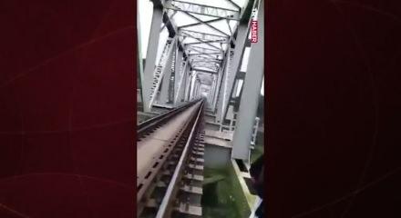 Sosyal medyada beğeni alma sevdası tren çarpan genci canından etti